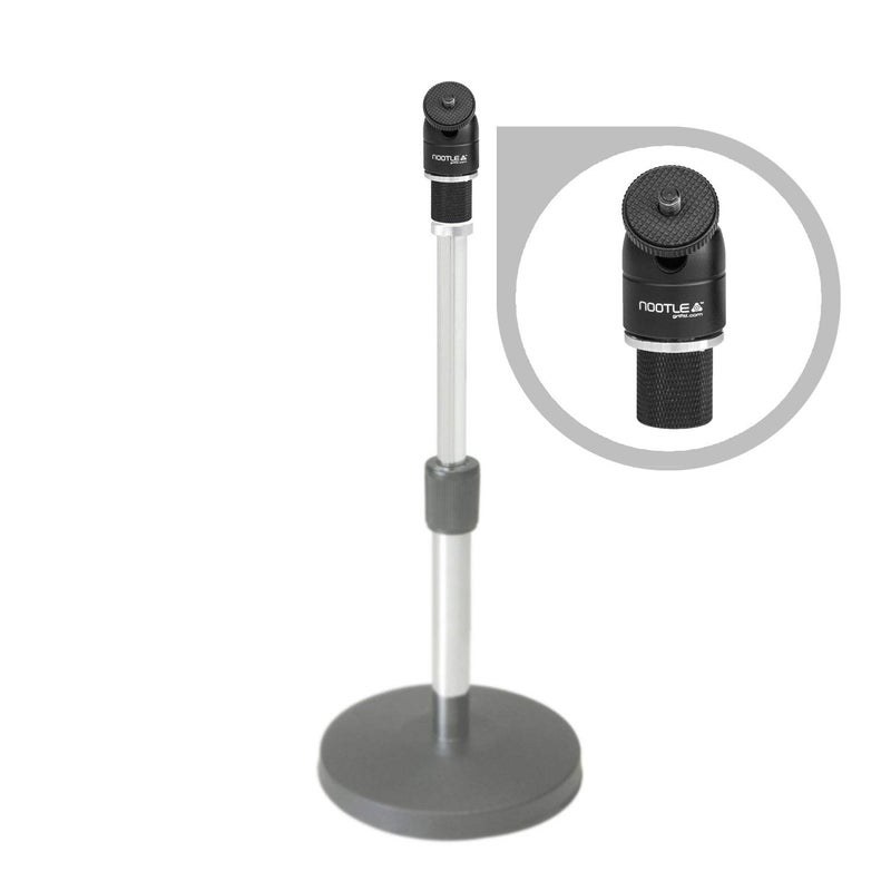 GRIFITI NOOTLE Music MIC Stand Adaptor 5/8â€ 27 Female to 1/4â€ 20 Male and MINI Ball Head for Cameras, Phone and Tablet MOUNTS - Image 5